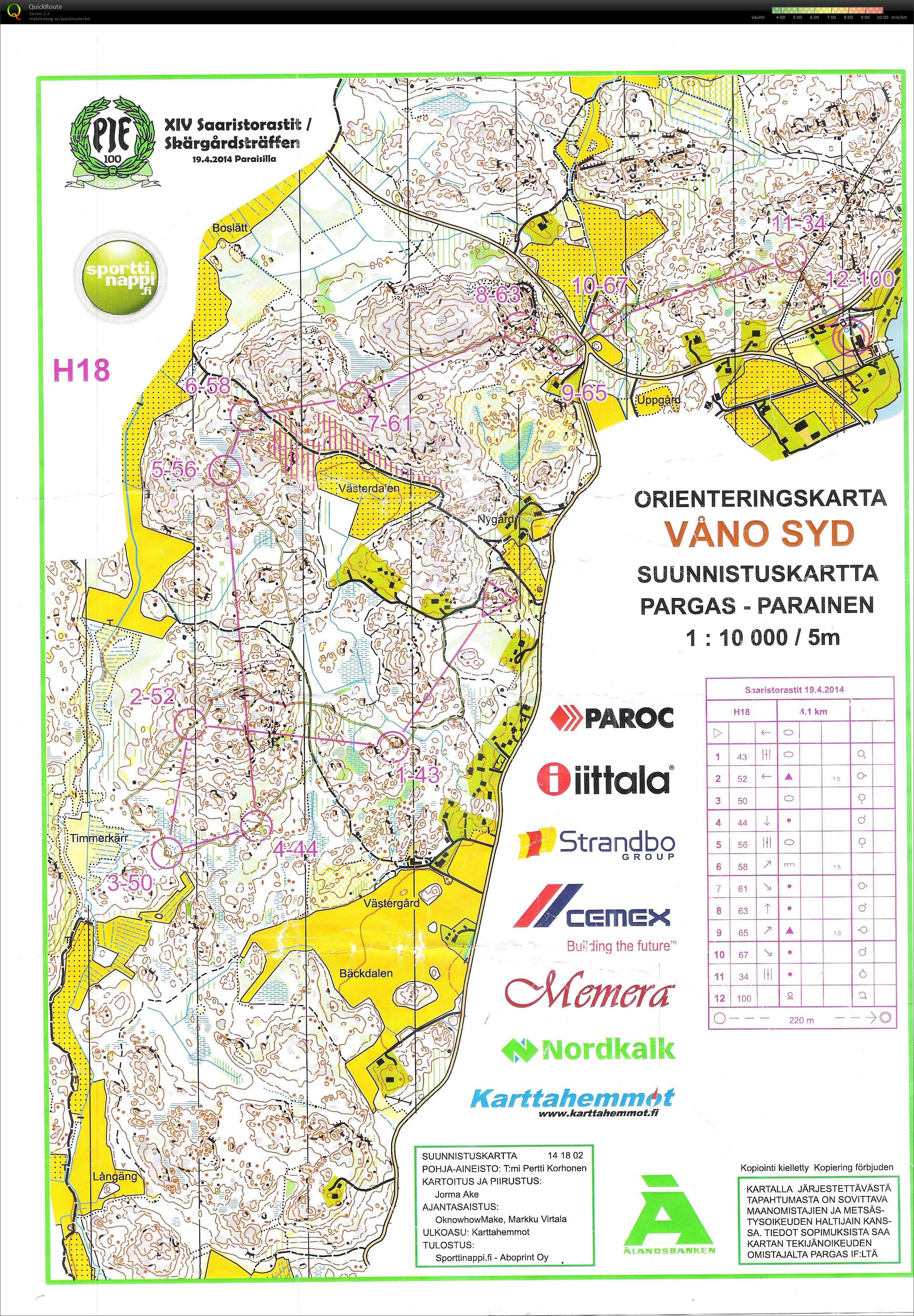Saaristorastit (2014-04-19)