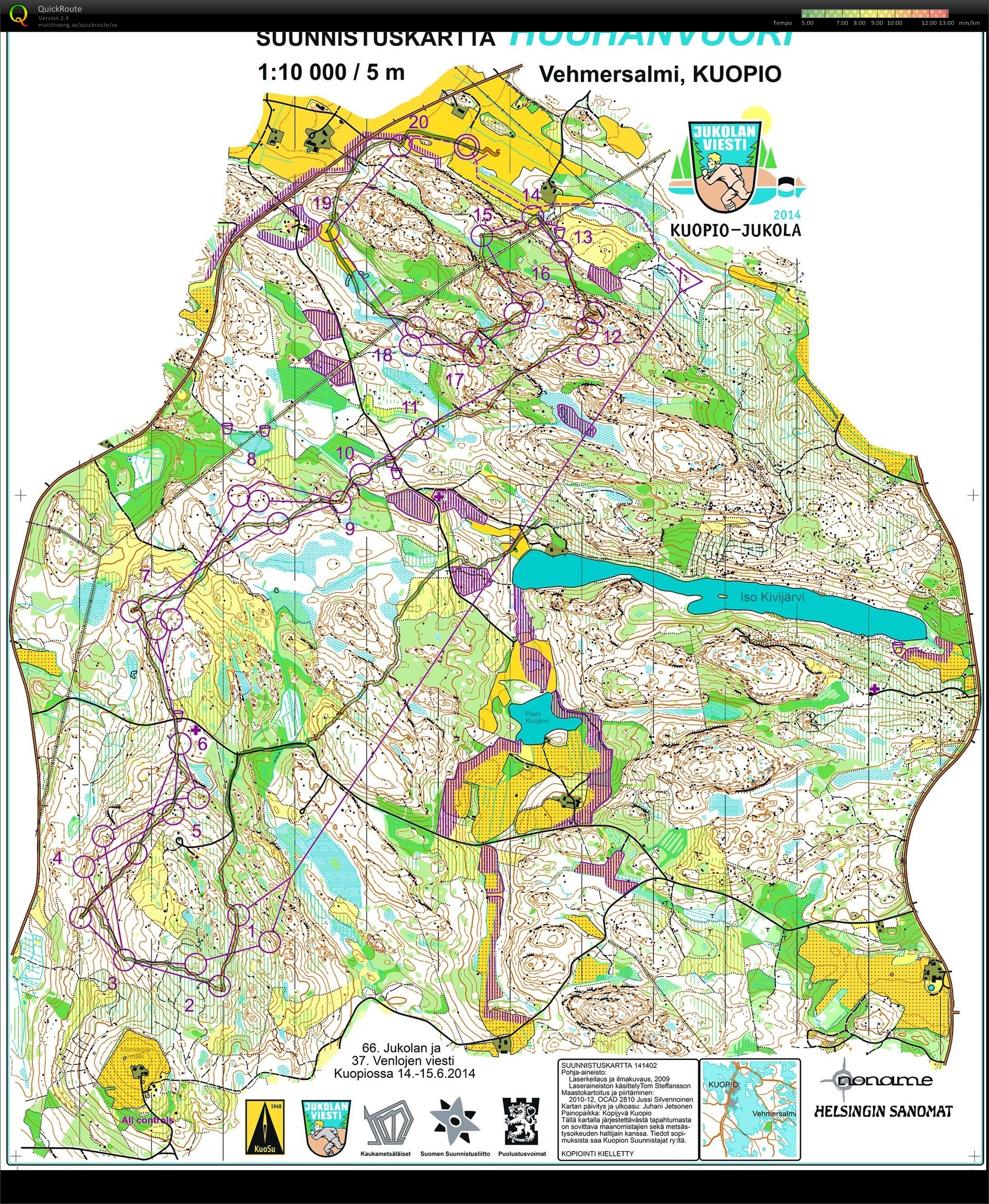 Jukola 2014 (14-06-2014)