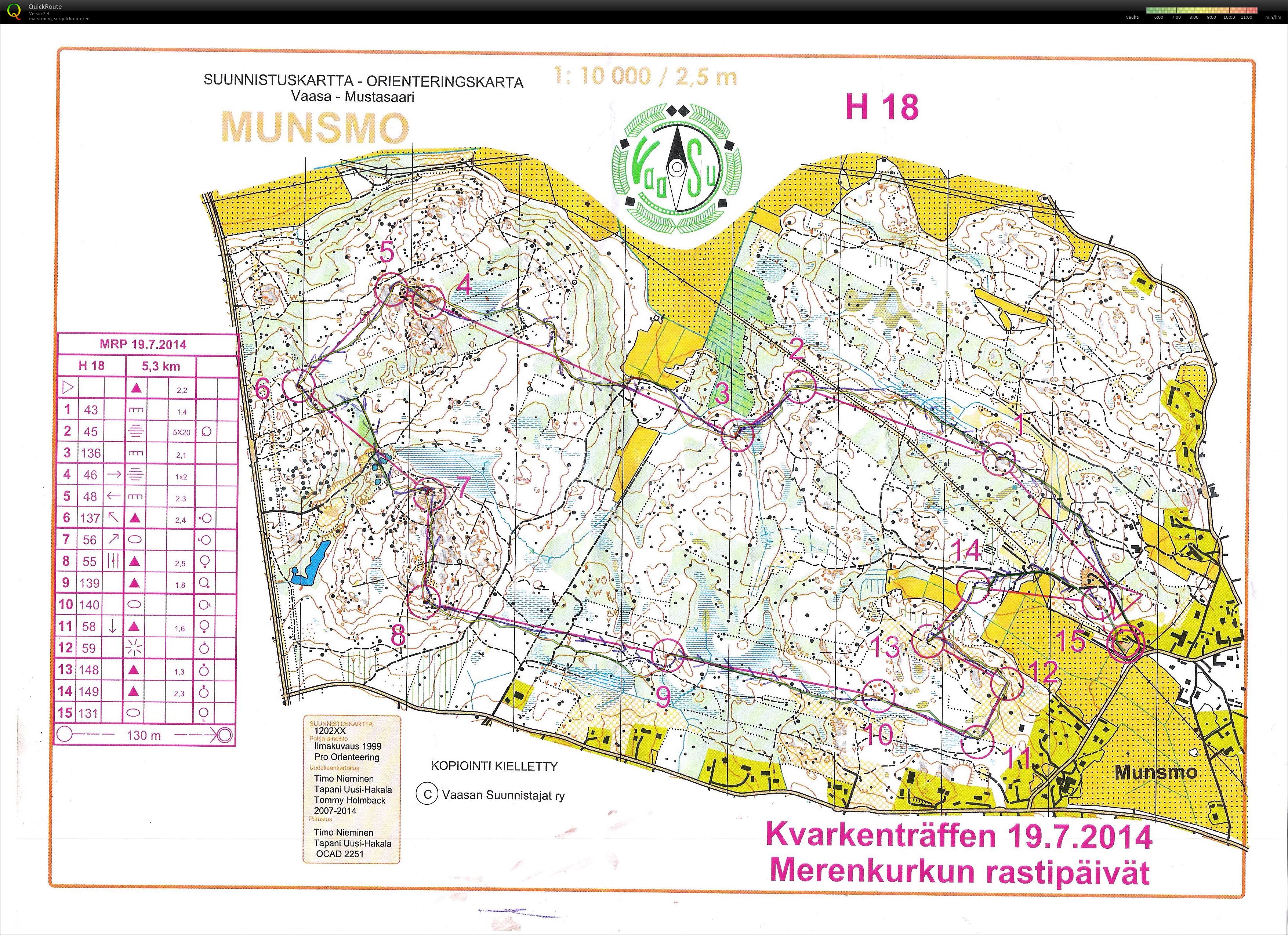 Kvarkenträffen Dag 3, jaktstart (2014-07-19)