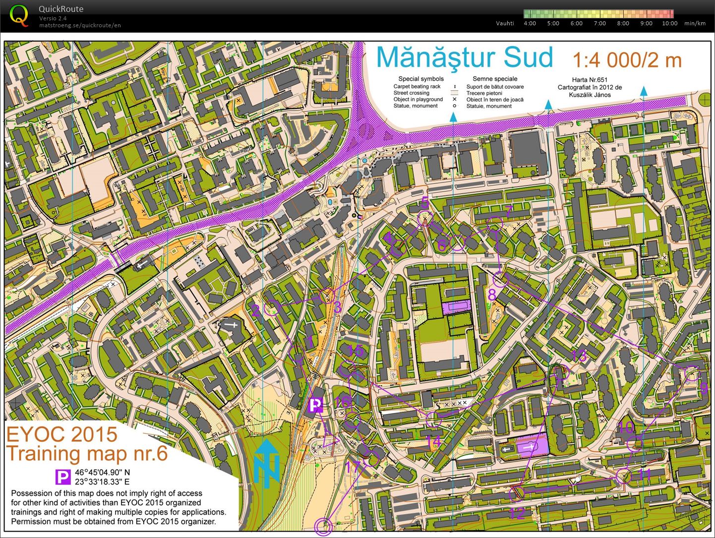 IR RUMÄNIEN läger - sprint final (2015-04-07)