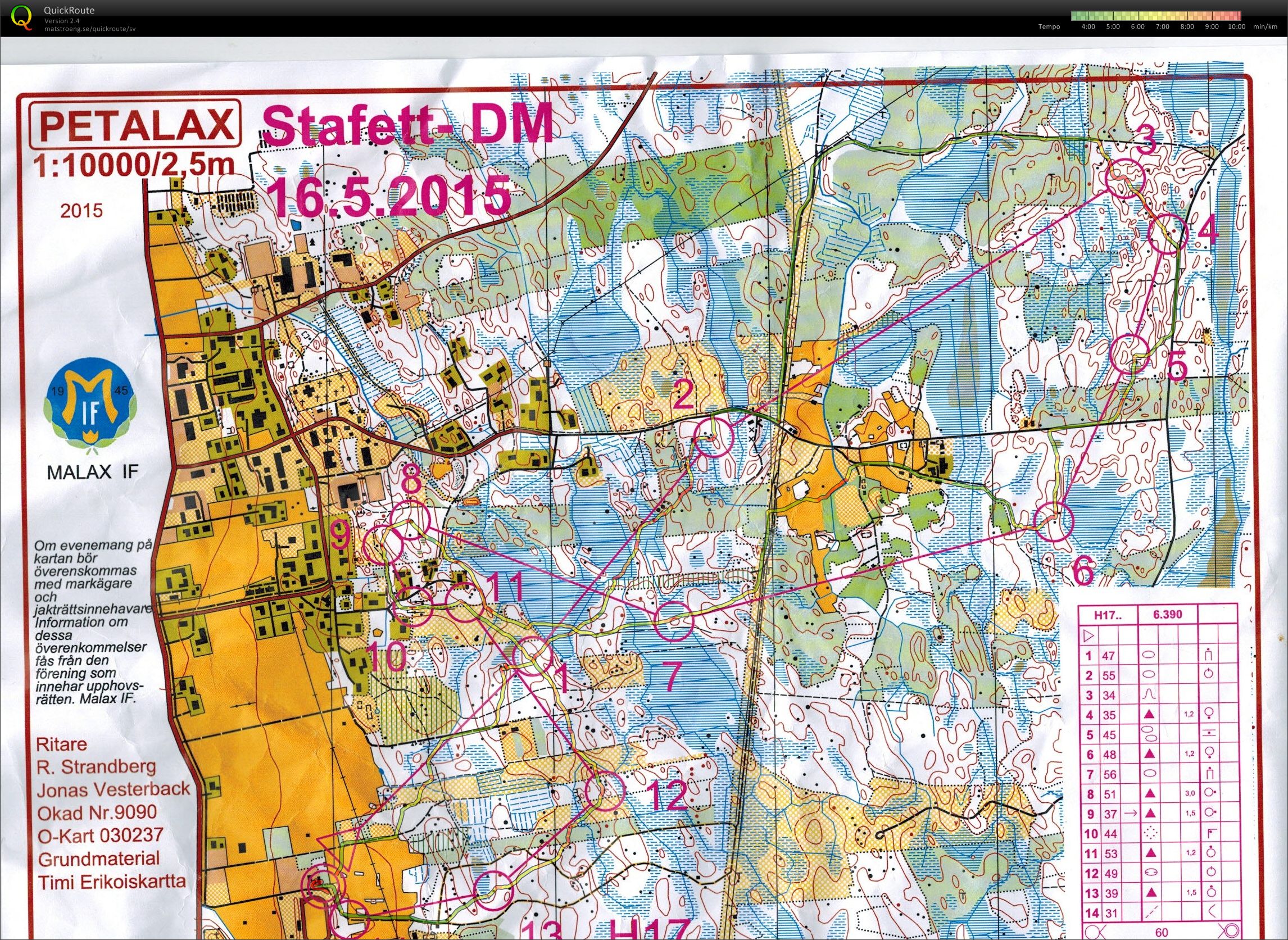 Stafett DM (2015-05-16)