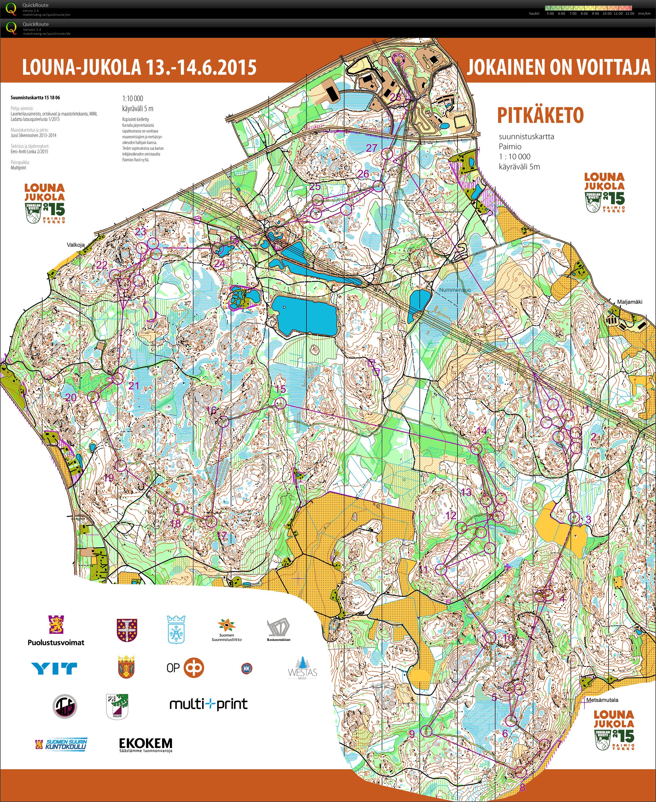 Jukola Långa Natten (2015-06-14)