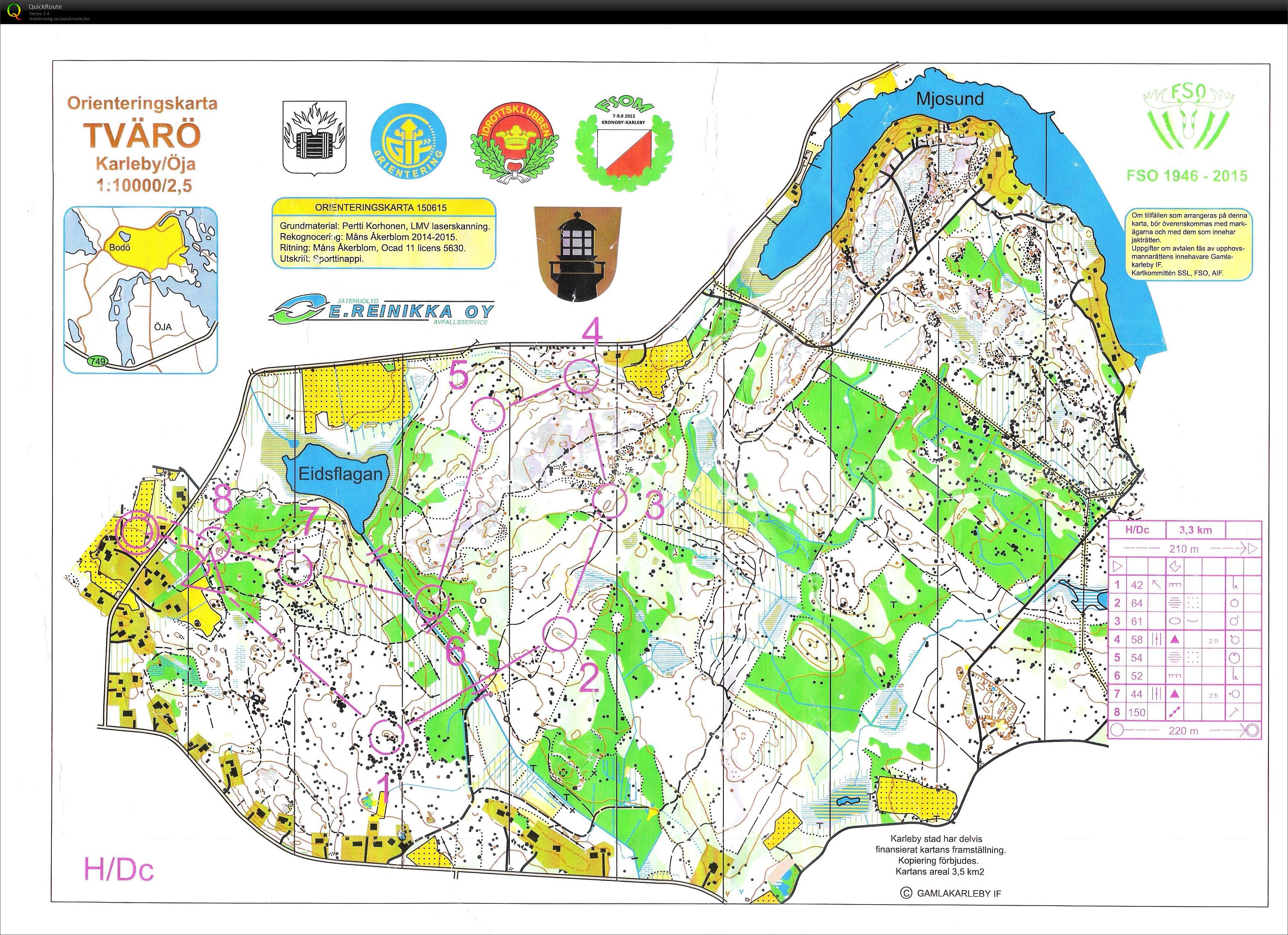 FSOM Stafett (2015-08-09)