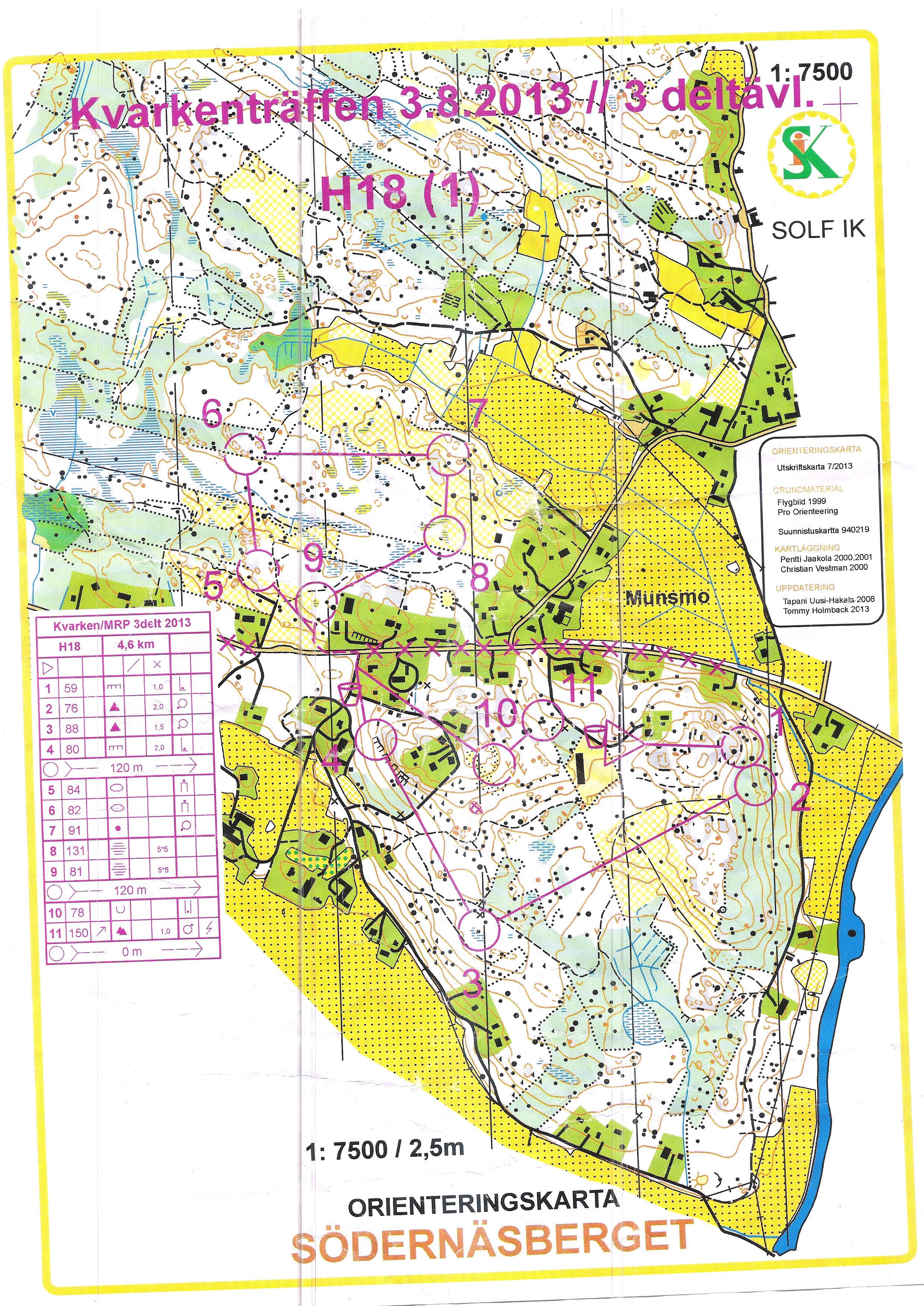 Kvarkenträffen dag 3 (karta 1) (2013-08-02)