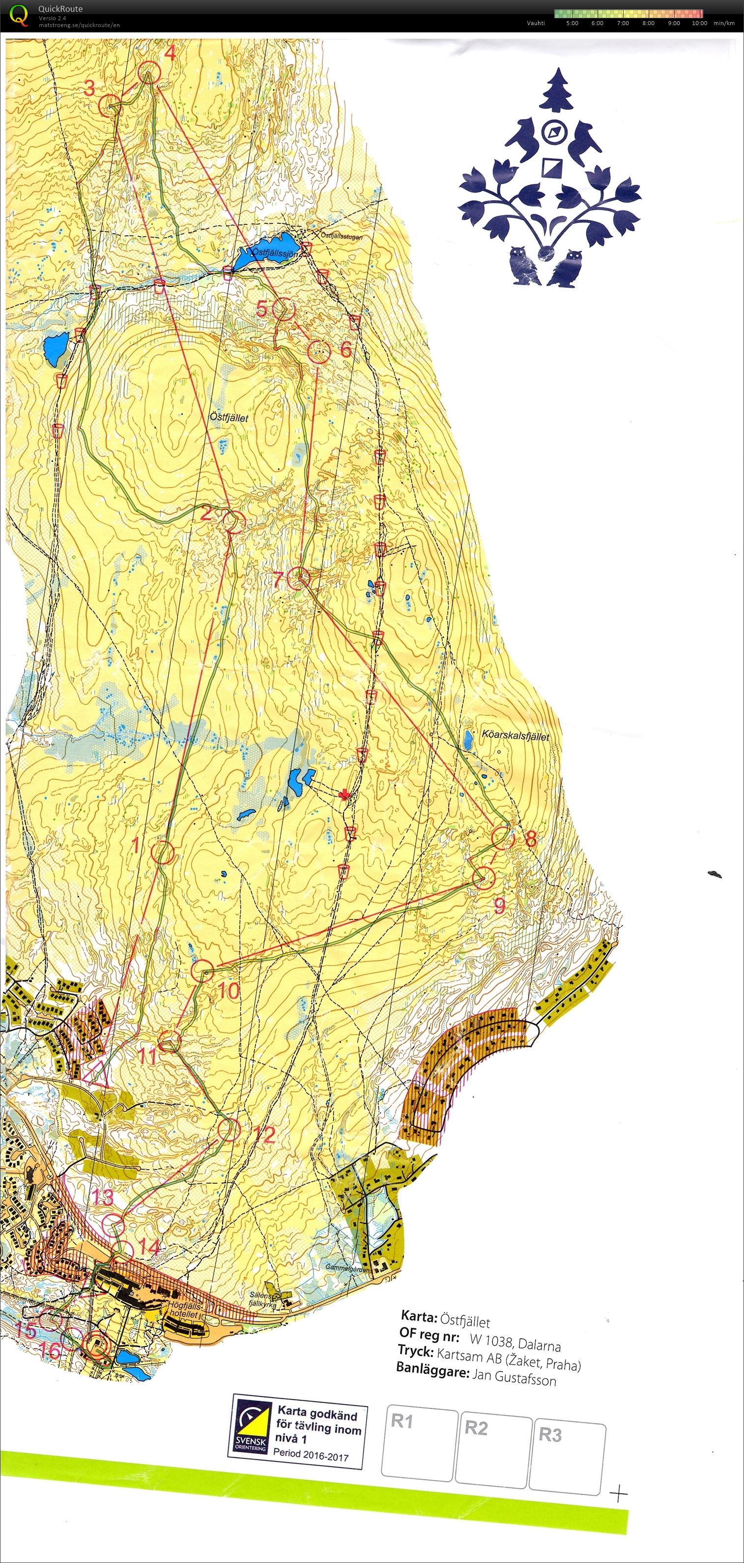 O-Ringen Sälen Etapp 1 H20E (2016-07-24)