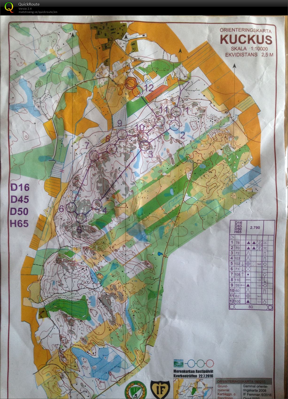 Kvarkenträffen dag 2 (22-07-2016)
