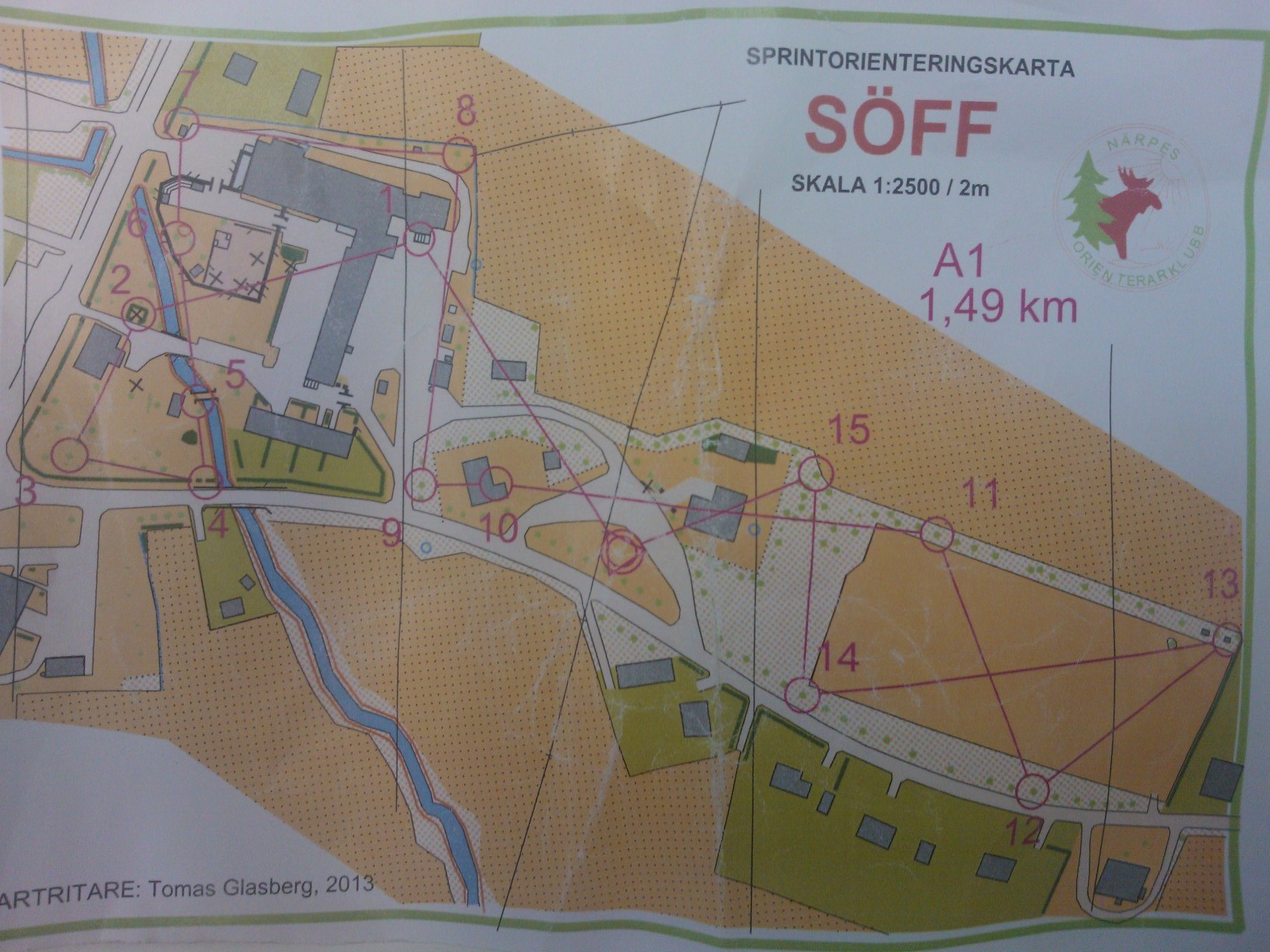 FSO Storläger Sprintstafett (2013-08-05)
