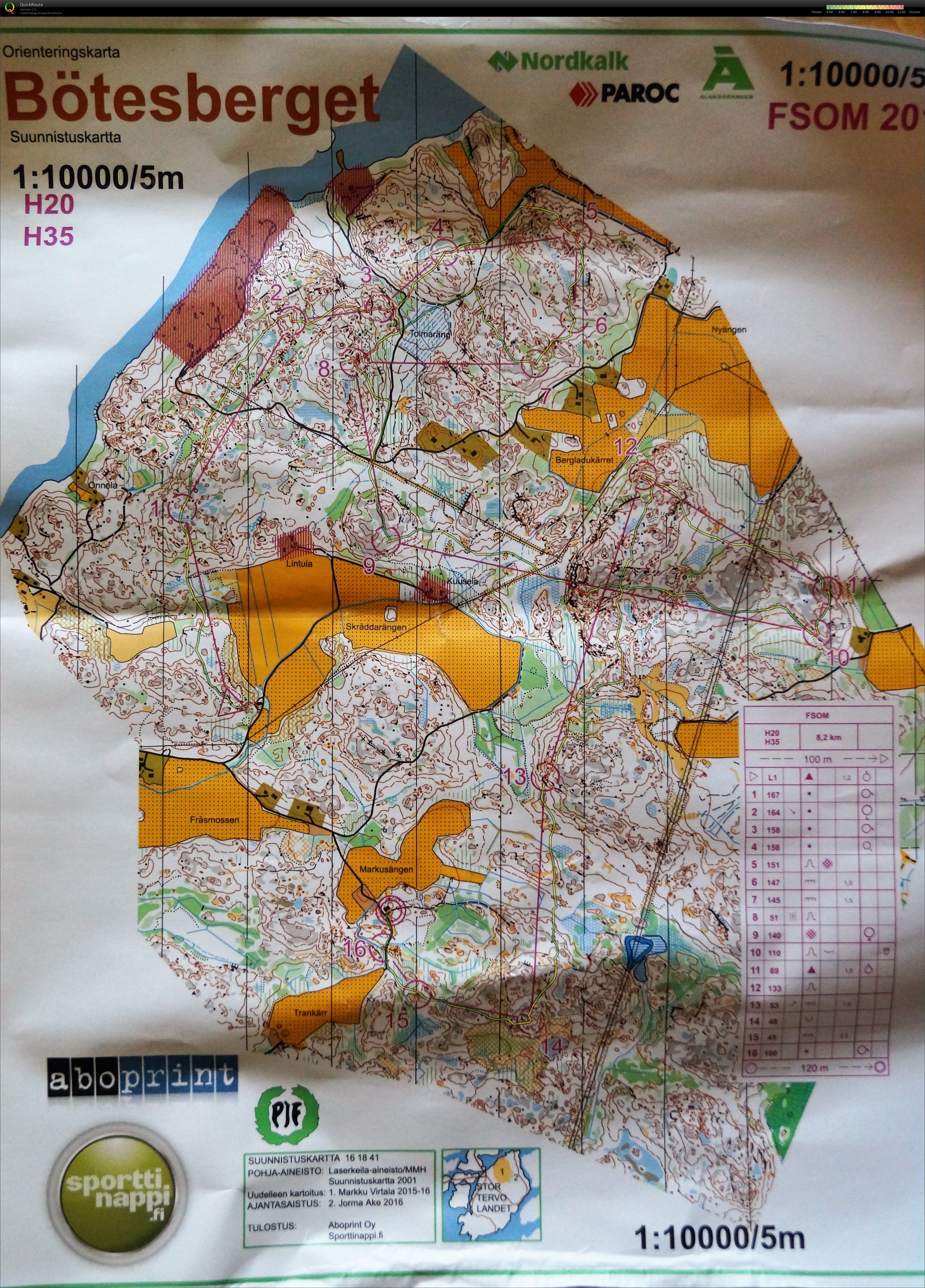 FSOM Långdistans H20 (2016-08-13)