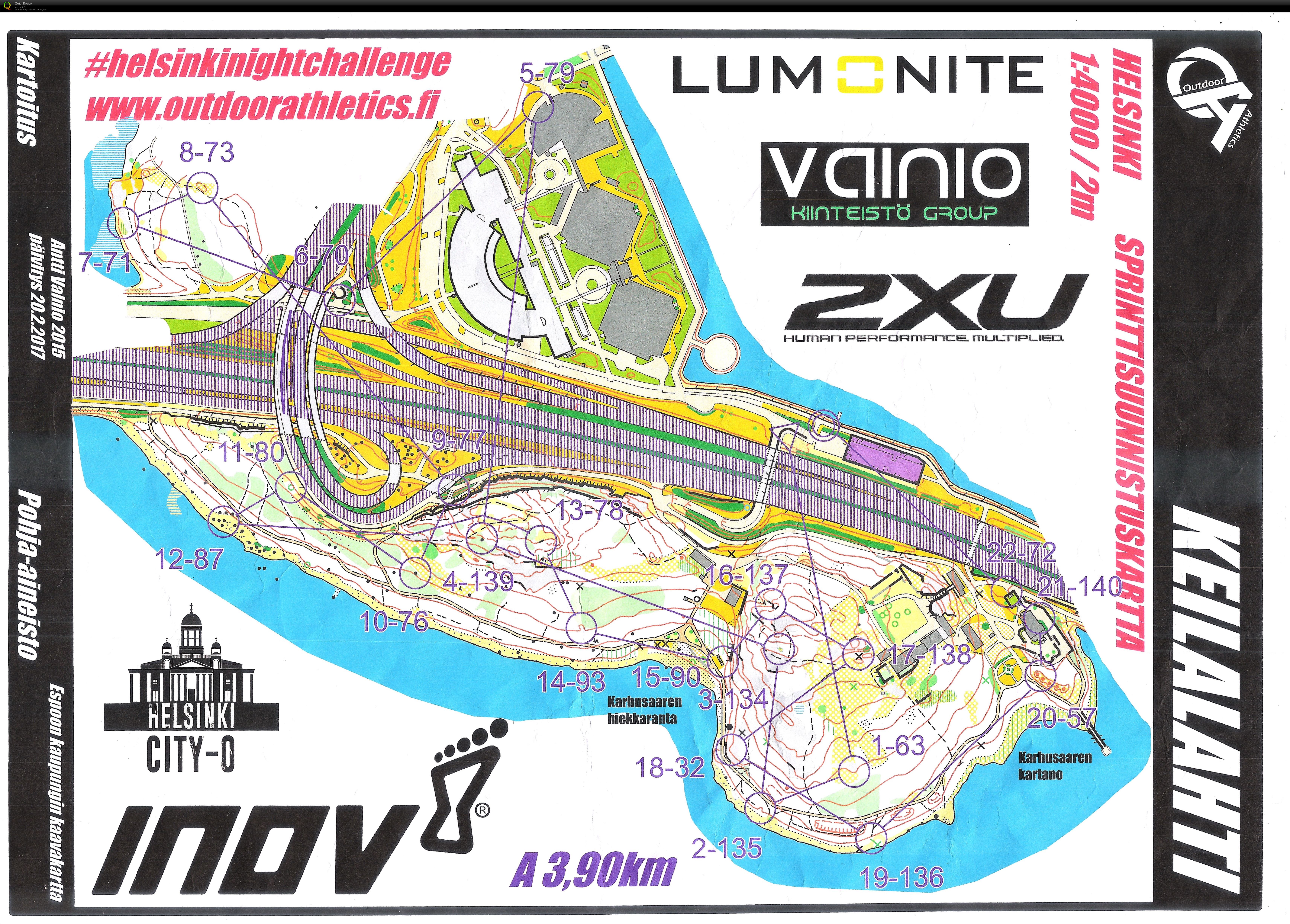 Helsinki NIght Challenge (2017-02-22)