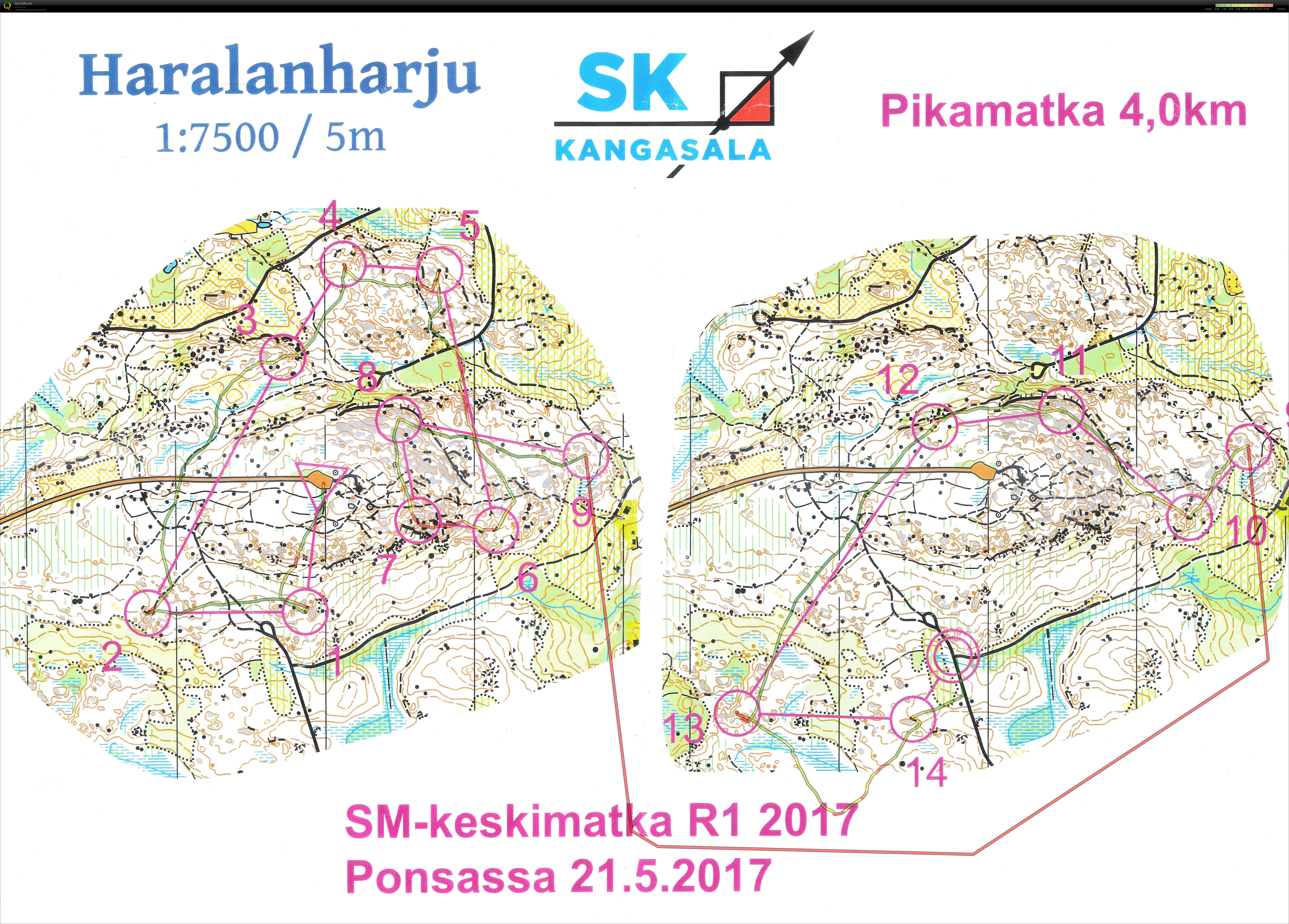 FSO Fm-läger Bekantning med terrängen (05-05-2017)