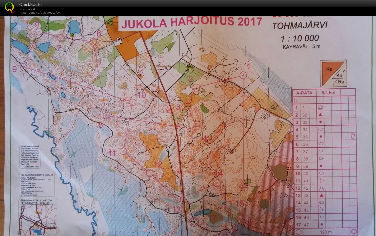 Kitee läger Jukola träning 1 (26-05-2017)