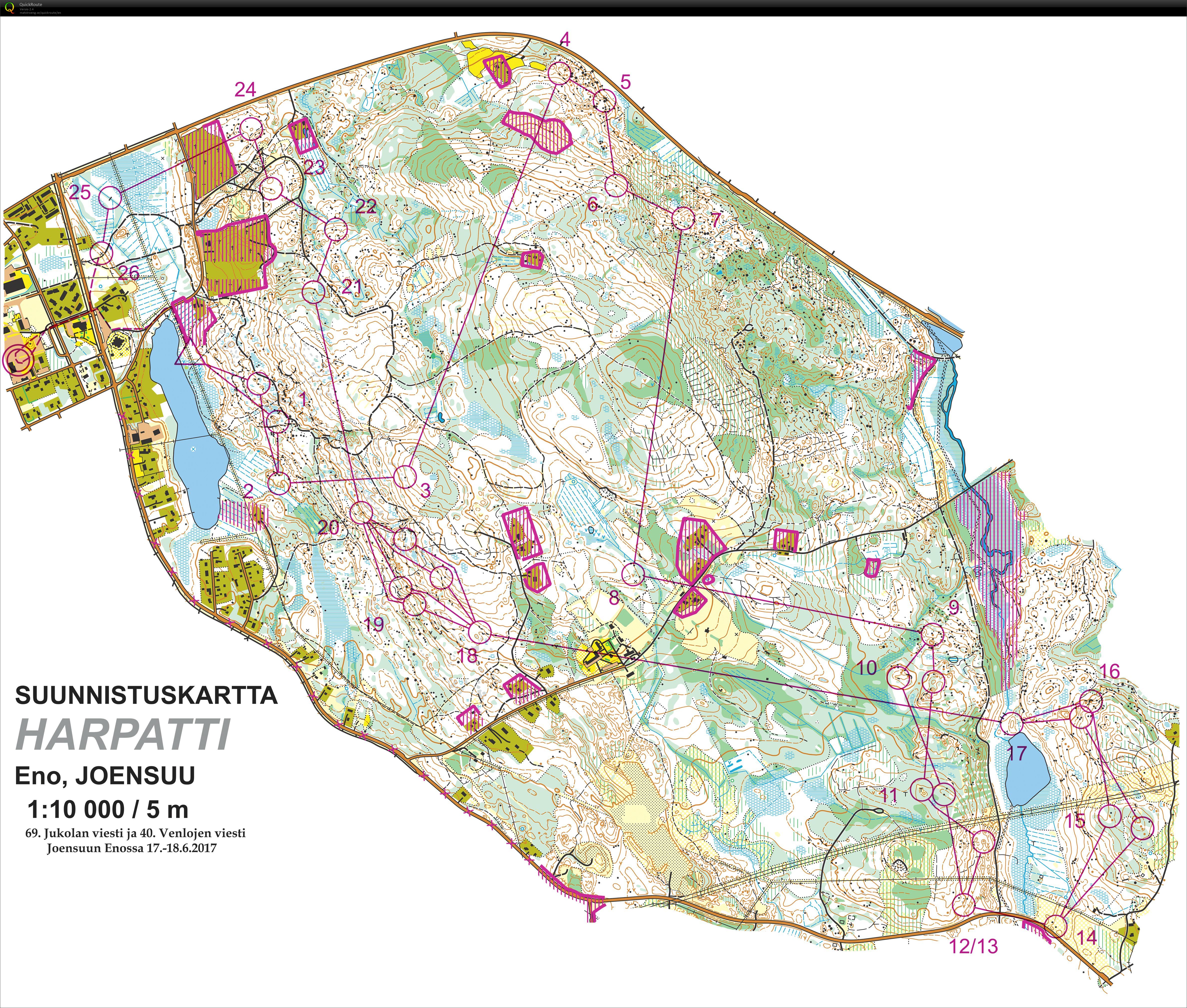 Jukola sträcka 7 (18-06-2017)