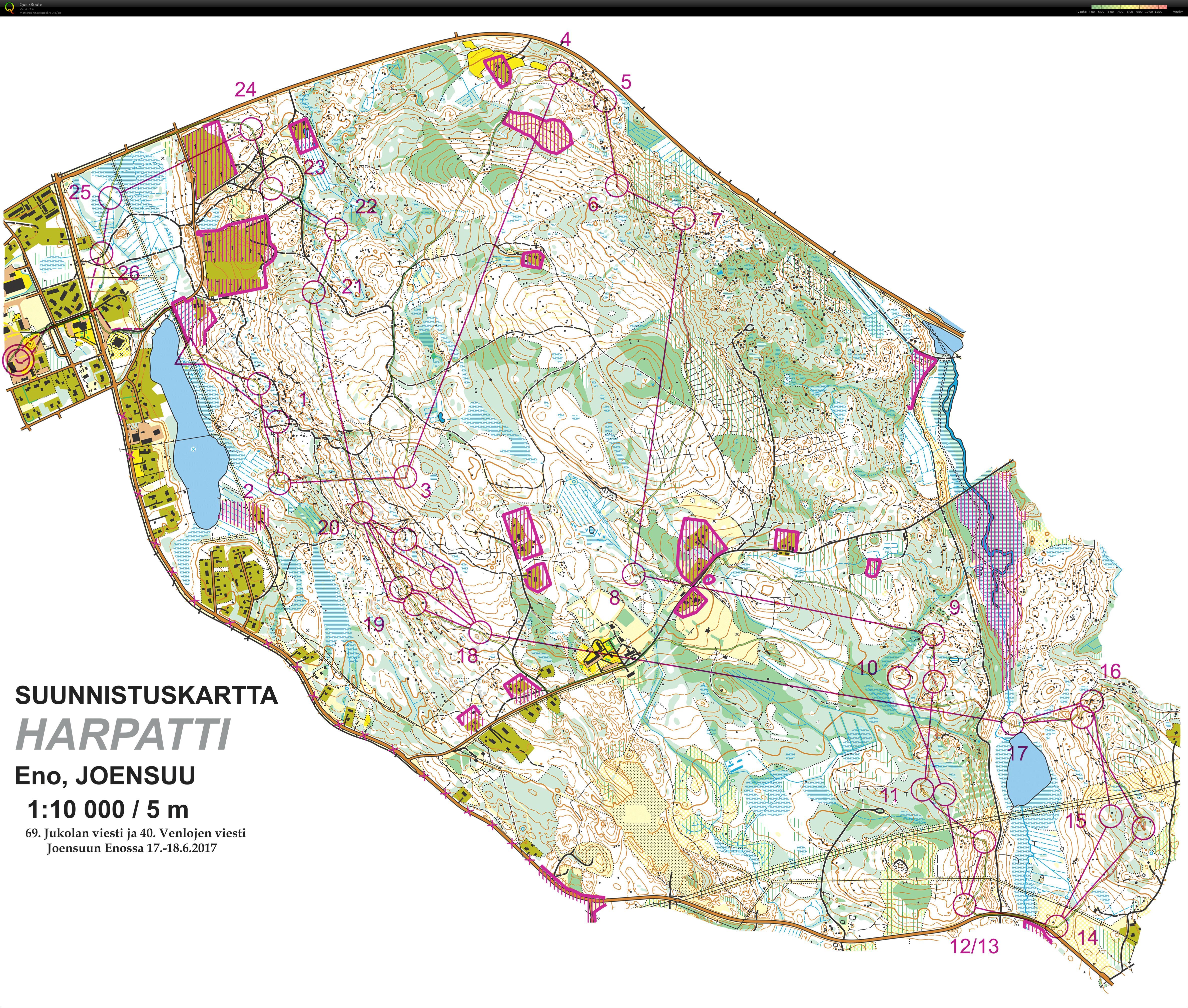 Jukola sträcka 7 (18-06-2017)