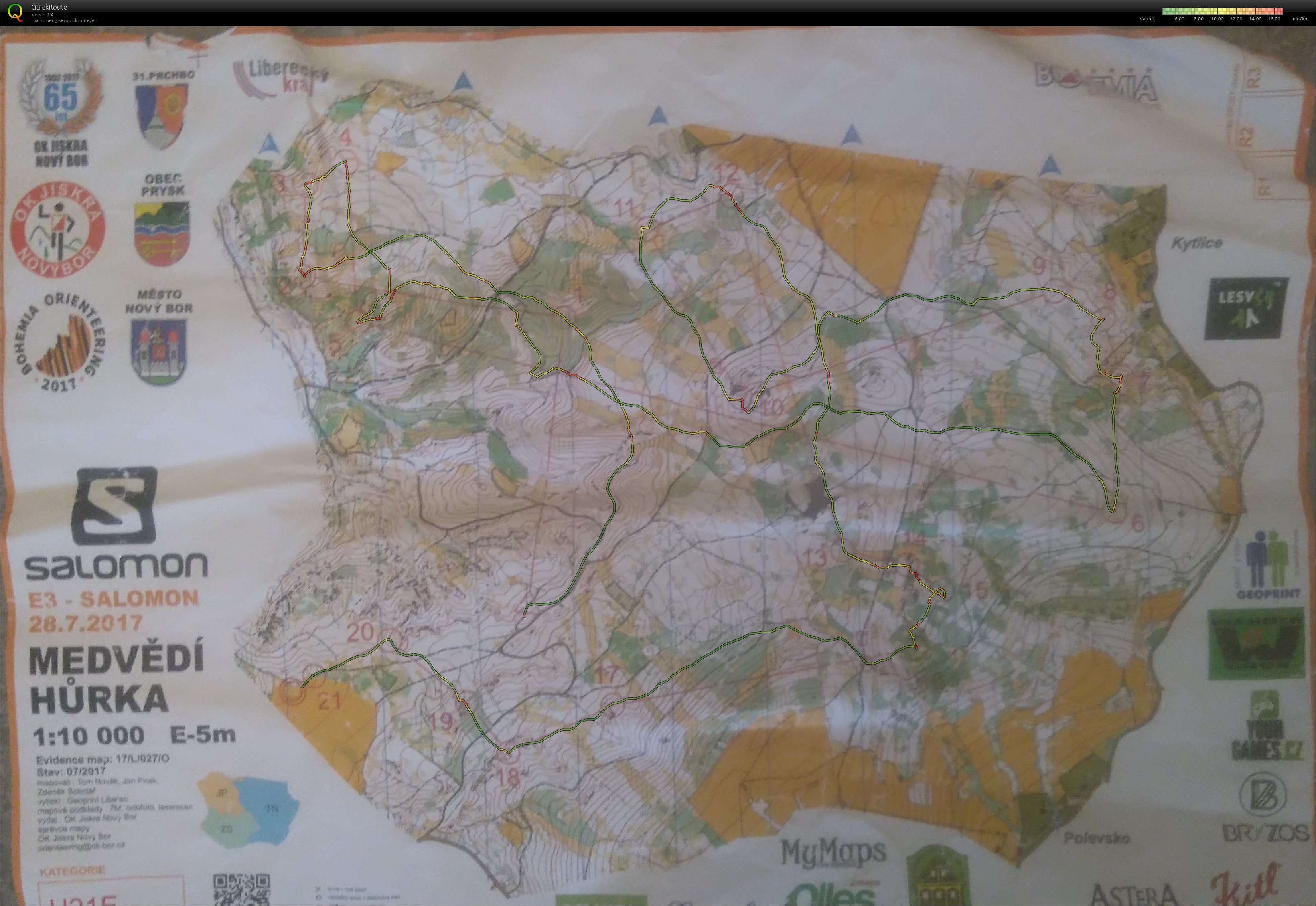 Bohemia Orienteering 2017 dag 3 H21E (2017-07-28)