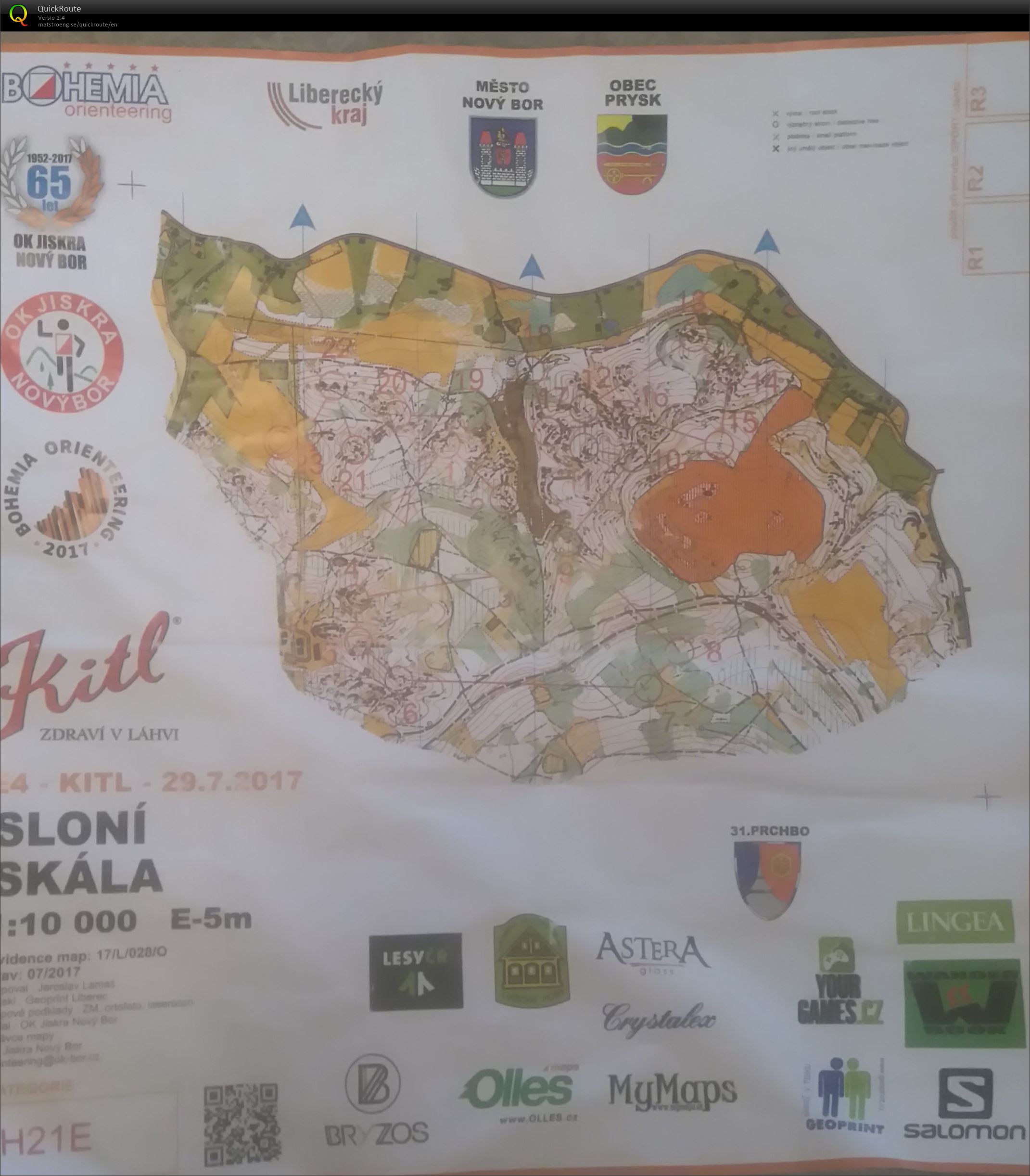 Bohemia Orienteering 2017 dag 4 H21E (2017-07-29)