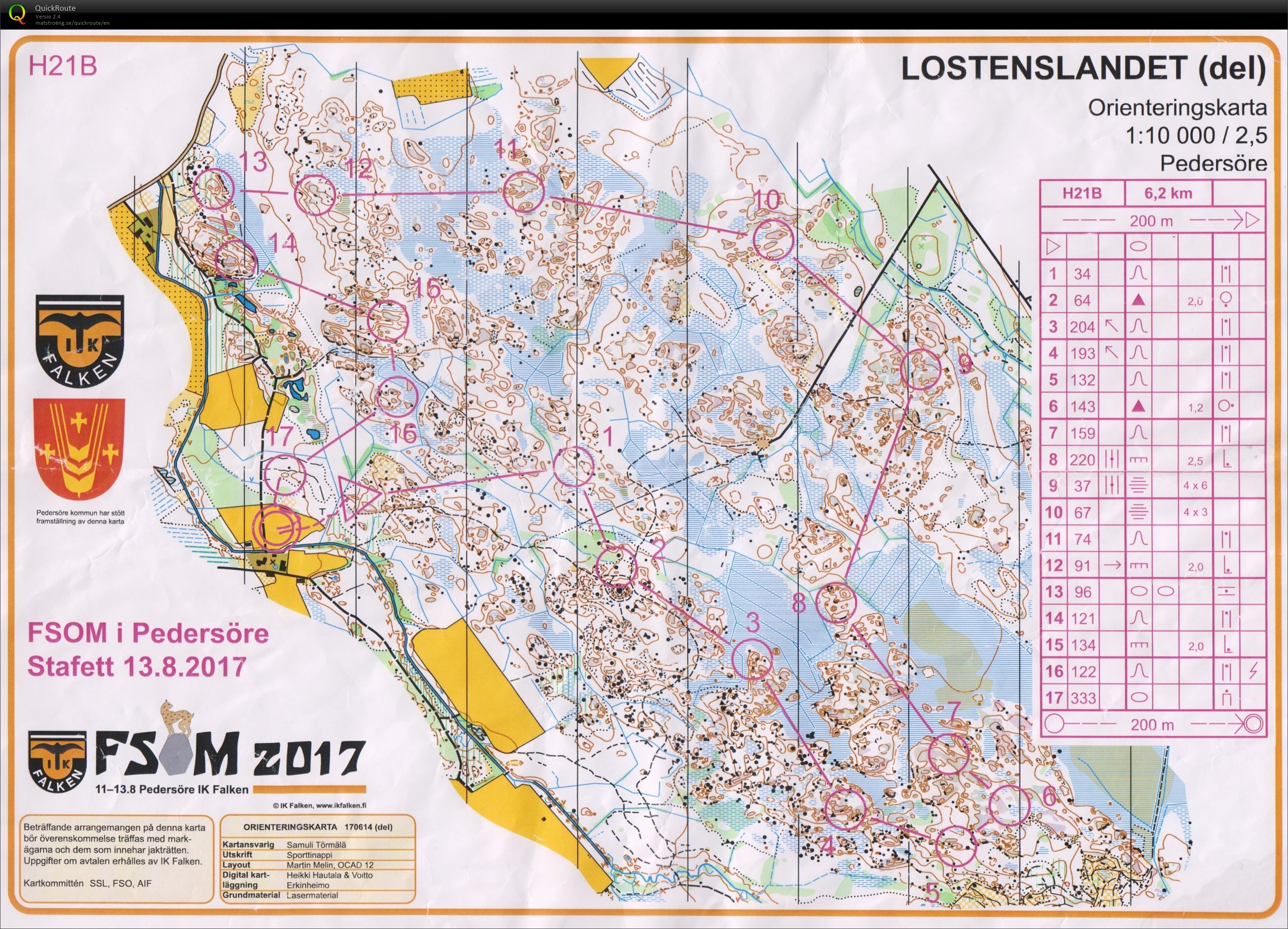FSOM Stafett (2017-08-13)