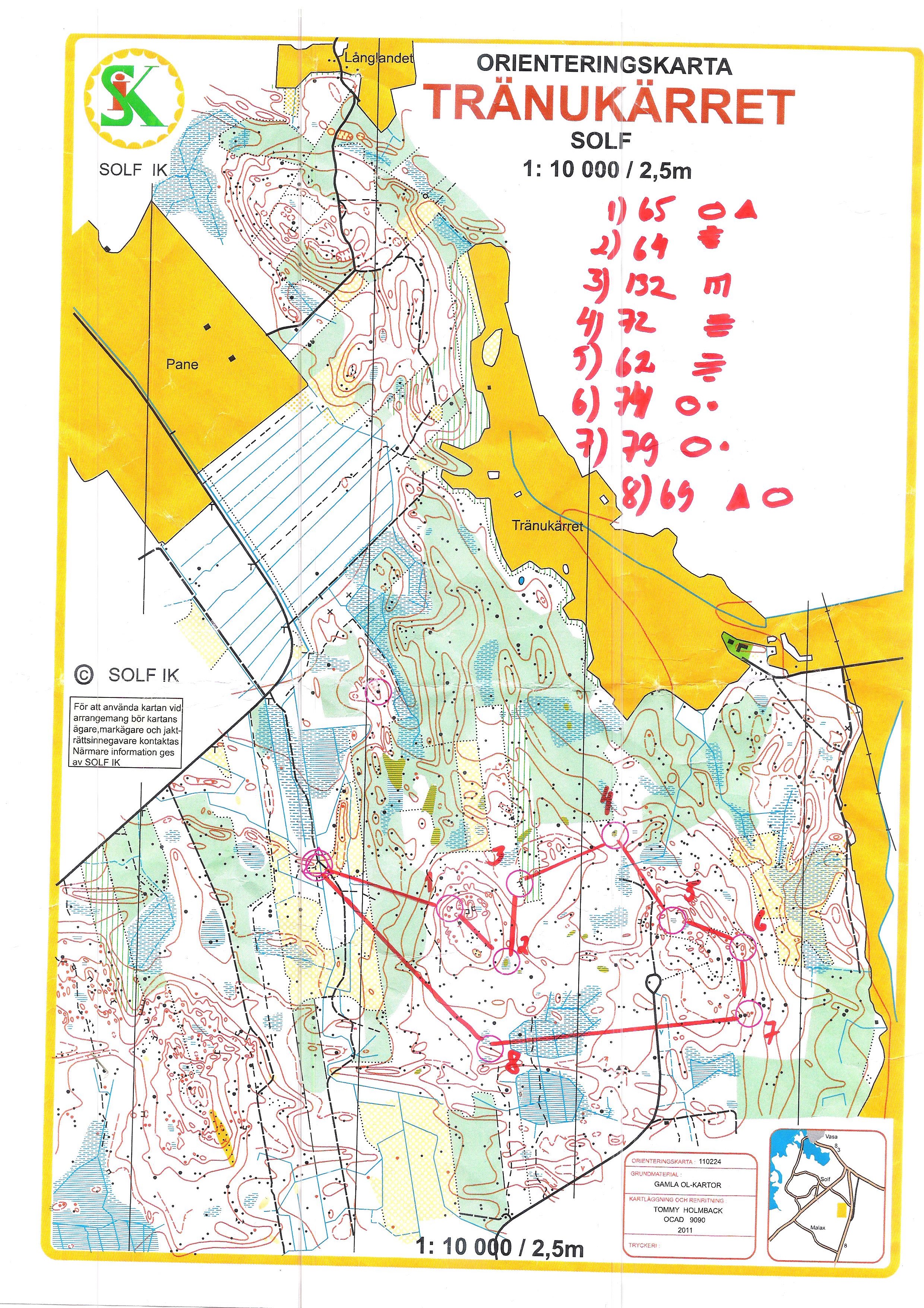 Egen träning (2013-09-11)