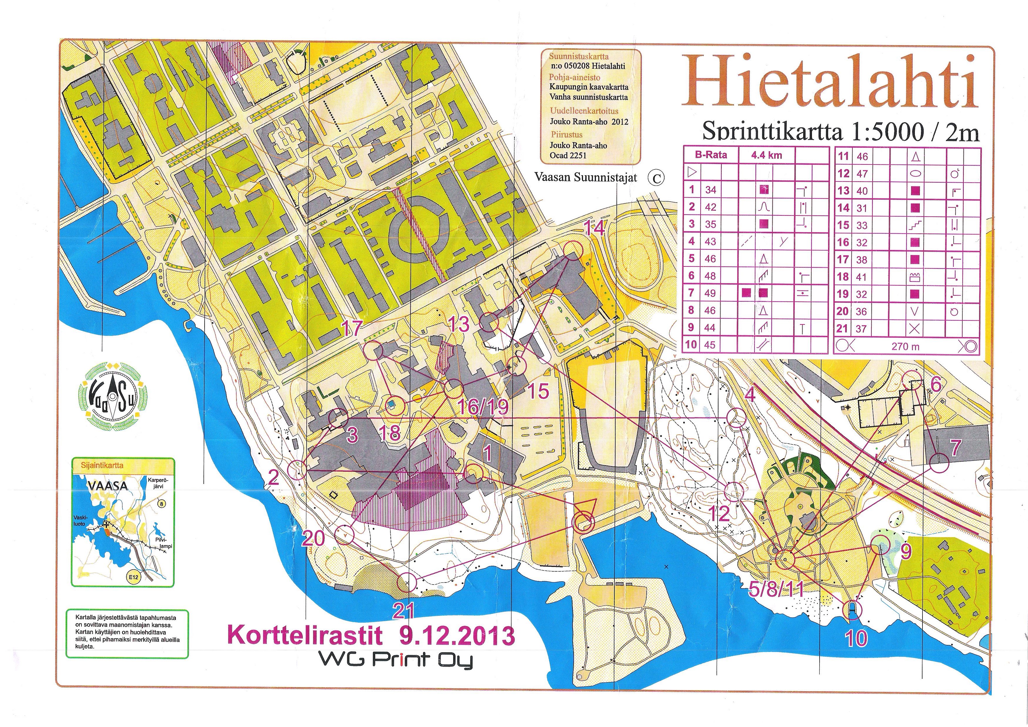 Korttelirastit (2013-12-08)