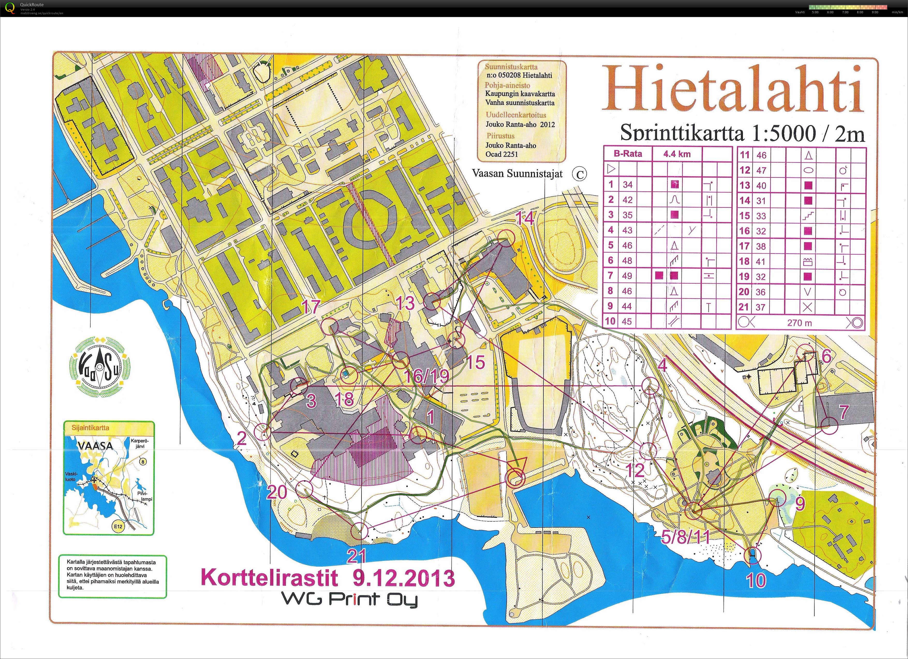 Korttelirastit (2013-12-08)