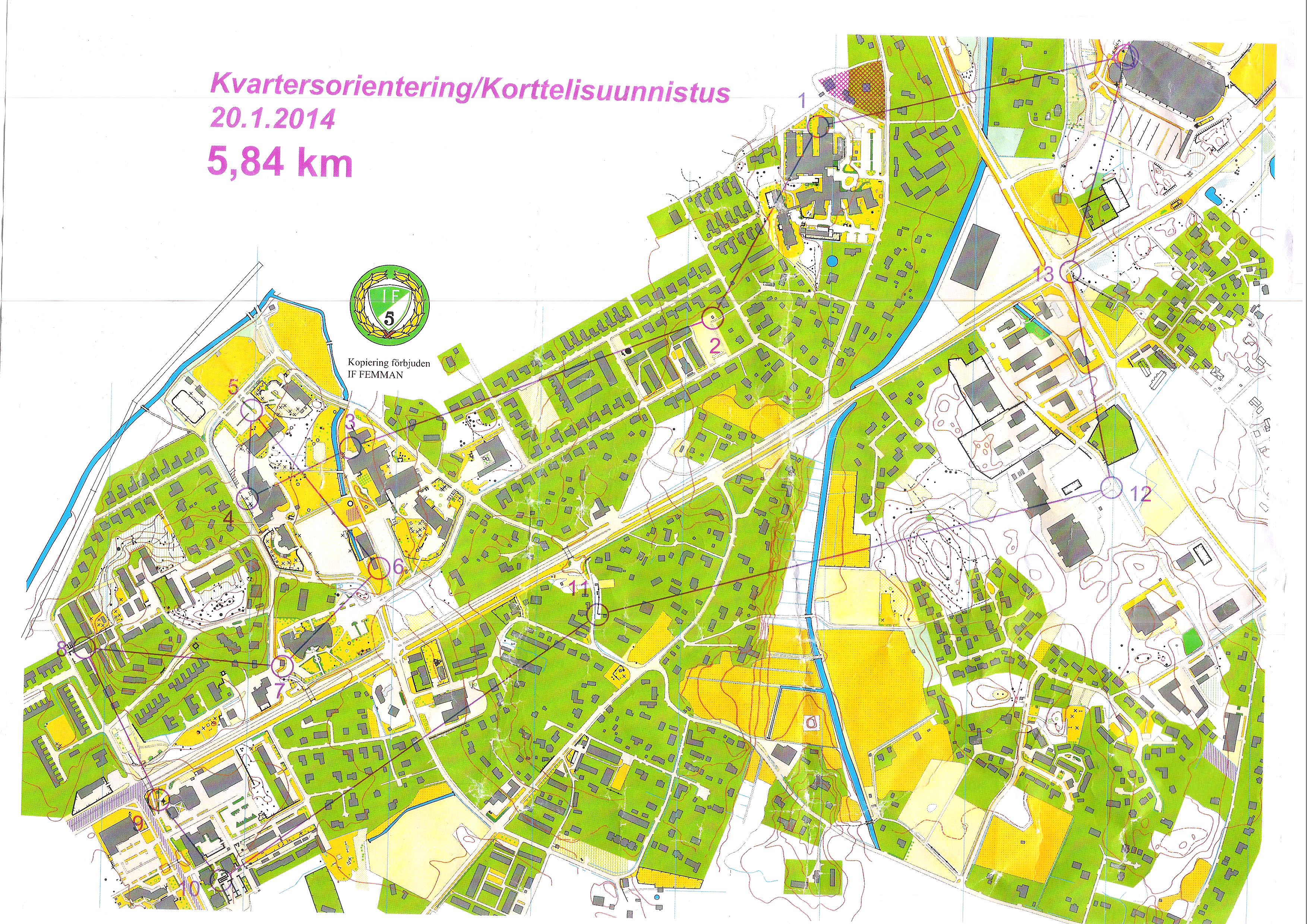Korttelirastit (2014-01-19)