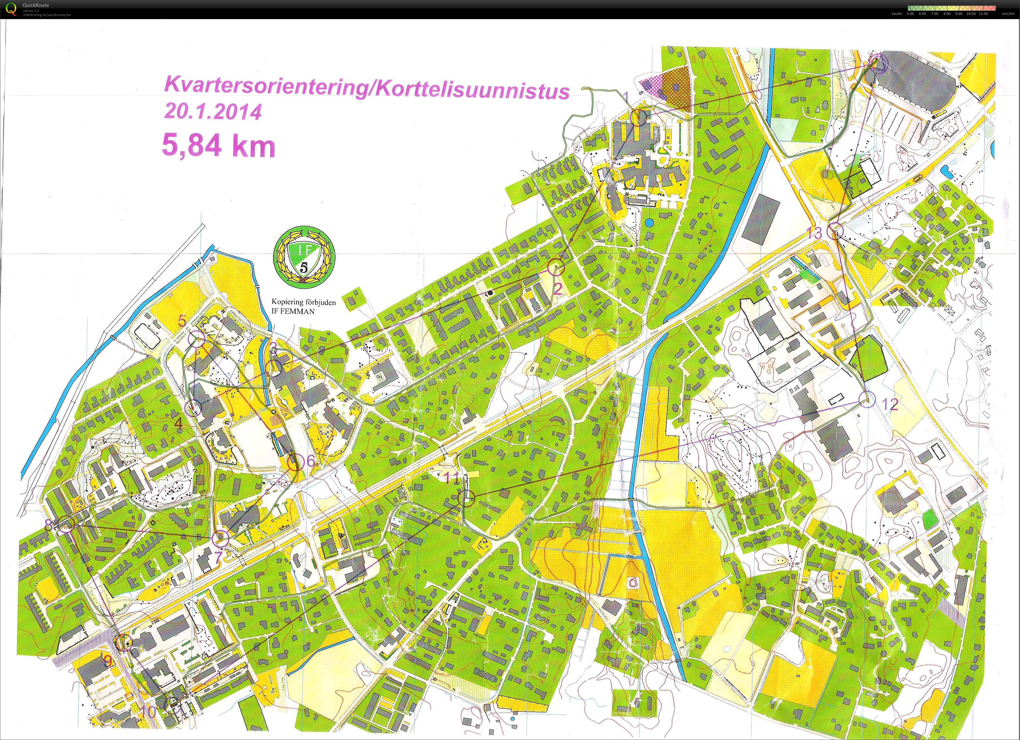 Korttelirastit (2014-01-19)